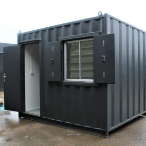 10ft Modified Shipping Container Office